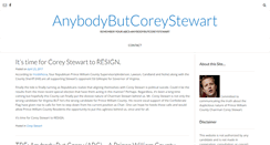 Desktop Screenshot of anybodybutcoreystewart.com