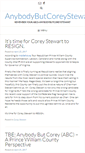 Mobile Screenshot of anybodybutcoreystewart.com